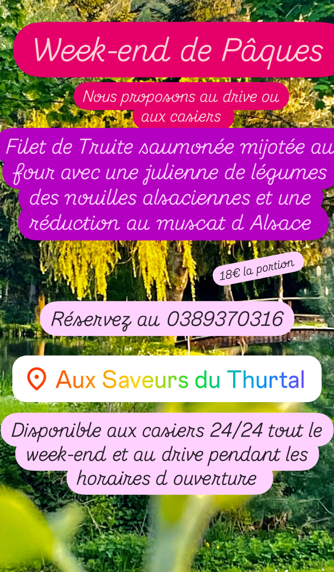 week-end de pâques Pfastatt